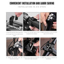 X-81 Motorcycle Bicycle Electric Scooter Handlebar Phone Holder (Black)