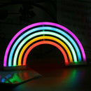 New Cute Rainbow Neon Sign Led Rainbow Light Lamp for Dorm Decor Rainbow De