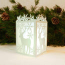 Christmas Elk Lantern Metal Cutting Dies Stencil DIY Scrapbook Album Card De 3C