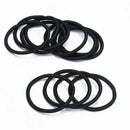 50pcs Women's Elastic Black Hair Rope Ties Band Ponytail  Holder Accessories! Sa