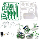 6In1 Educational Solar Robot Kits Solar Windmill Airboat Plane Car DIY Set