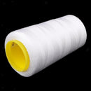 4500Yards 60S/2 White Polyester Sewing Machine Thread cone for Upholstery