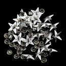 40 pcs Metal Star Punk Rivets Studs Spikes for Leather Belt Bag Decoration