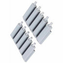 1X(10Pcs Case Door Drawer Hinge Push To Open System Buffer Fang Plastic Tip