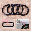4x Bumper Fender Quick Release Fastener Replace Rubber O-Ring Tension Band Strip