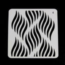 Theme Hollow Lace Ruler Embossing Template DIY Photo Album Drawing Tools