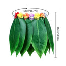 Party Decorative Hula Skirt The Tropical Style Hawaiian Leaves Skirt Summer