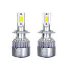 2x High Power 900W 135000LM H7 COB LED Headlight Kit Low Beam 6500K White