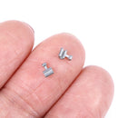 30PCS orthodontic dental crimpable hooks short type stainless  OZ