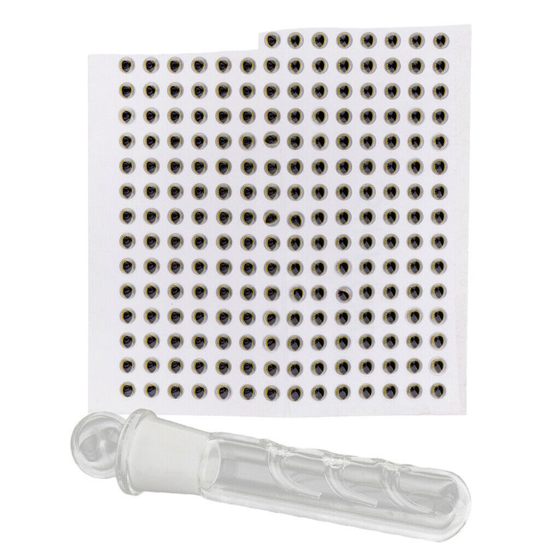 Pest Catch Trap Shrimp Worm Catcher and 200Pcs Holographic Fishing Lure Eye