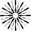 24 skeins of line For Embroidery Cross needle Knitting Bracelets(White and  E3N1
