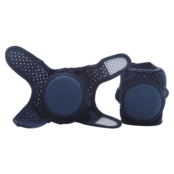 Baby Knee Pad Crawling Elbow Cushion Toddlers Kneecap Protector (Navy Blue)