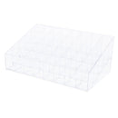 Clear Acrylic Lipstick Holder Organizer: 40 Spaces for Lipsticks,Lip Gloss and