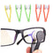 5 Pieces Mini Sun Glasses Eyeglass minifiber Spectacles Cleaner Soft Brush  I6Z7