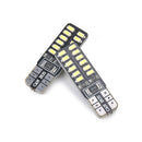 2x Super White T10 W5W 3014 24SMD LED Canbus No Error Car Side Wedge Light Buls
