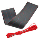 New Diy Car Steering Wheel Cover for 37-38 Cm Steering-Wheel Hand Sewing No R9H5