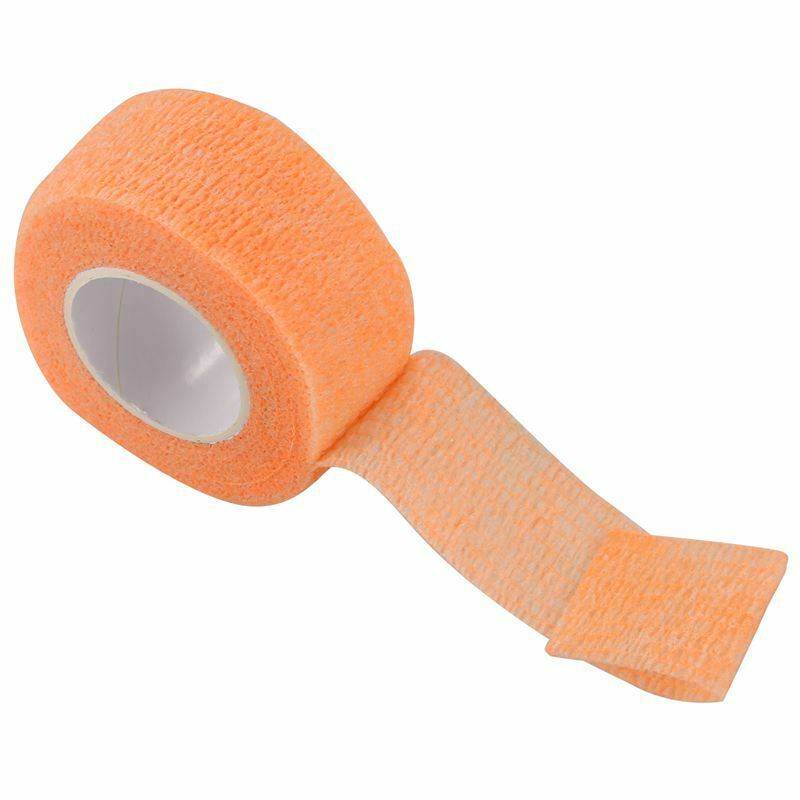 6 PCS First Aid Medical Self-Adhesive Elastic Bandage Gauze Tape (Orange, 2 D8X2