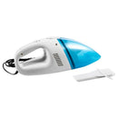 White Clear Blue Plastic Car Dust Vacuum Cleaner DC 12V K5O2