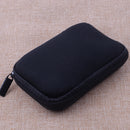 USB Flash Drive Cable Battery Earphone Carrying Case Storage Bag w/ 6 slots