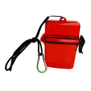 Waterproof Dry Box Container Hook for Scuba Diving Snorkeling Kayaking Red