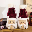 Christmas Wine Bottle Cute Cover Gift Bag Dinner Home Party Xmas Table OrnaS Hn
