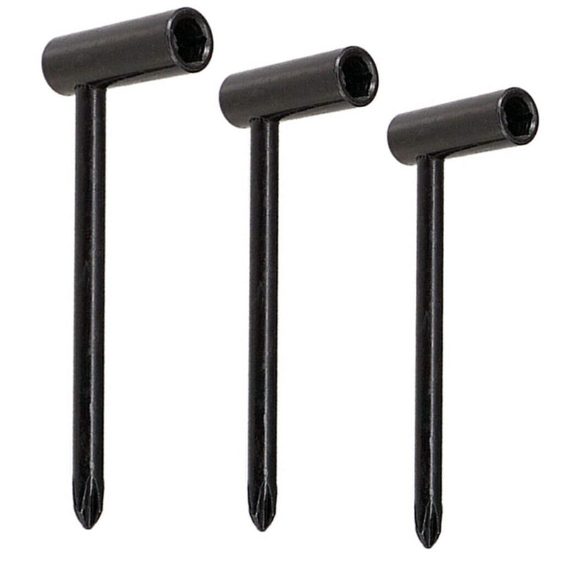 3pcs Guitar Neck Adjustment Hexagonal Wrench For Guitar Repair Parts Black