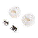1 Pair Nylon Boat Marine Locker Hatch Latch Turning Boat Lock Lift Handle