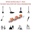 Broom Mop Holder, Stainless Steel Heavy Duty Tools Hanger, Garden or Cleani