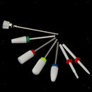 Ceramic Nail Drill Bits Set 7Pcs Safety Acrylic Nail Polishing Drill Bit