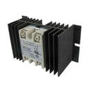 DC to AC Solid State Relay SSR-25DA 25A 3-32V 24-380V + Aluminum Heat Sink Q7Y7