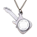 Quartz Pocket Watch Bronze Classic Violin Shape Creative Fashion Women Gift