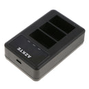 For GoPro Hero 3+ 3 Battery Charger Three AHDBT-201 AHDBT-301 Dock Station