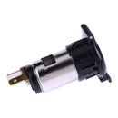 12V Waterproof Car Auto Motorcycle Cigarette Lighter Power Plug Socket  A