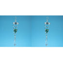 2 Pieces Wind Spinner Stabilizer Gazing Ball Spiral Tail - Indoor Outdoor