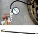 Valve Chuck Inflator Bicycle Moto Car Flexible Clip Air Tire On Tyre Q4U2 J3B4