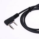 2 Pin Earpiece Mic PTT Headset for BAOFENG Kenwood Retevis Two Way Radios