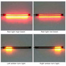 Universal LED Light Strip Tail Trailer Brake Stop Turn Signal SMD 48 Favor W9W4