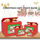 Money Box Lovely Stealing Coin Santa Claus Piggy Bank for Kids Birthday Gift