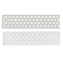 2pcs 5D Diamond Painting Tool Ruler Dot Drill for Full Drill & Partial Drill