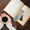 DIY Special Shaped Diamond Painting Leather Tassel Bookmark Creative Crafts