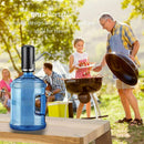 1X(5 Gallon Water Bottle Dispenser - Portable Compact Drinking Water Pump W