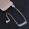 Anti-Radiation Headphones Air Tube Mono Stereo Headset Monaural 3.5mm Headp E9O2