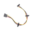 4Pin to SATA pierced cable serial port SSD power display line 1/3 expansionSEAU