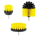 3pcs Eletric Drill Brush Tile Grout Power Scrubber Cleaning Tub Cleaner Com W9G3