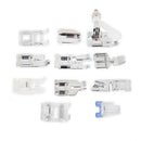 11pcs Universal Presser Foot for Brother Singer Domestic Sewing Machine DIY