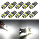 10pcs Car Interior Dome Light Bulbs Trunk License Plate Light Plug and Play