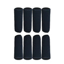 8Pcs fit Girth 9-18cm Furniture Feet Caps Set/Chair Leg Socks ~Black