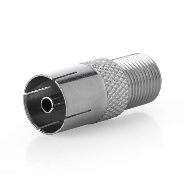 2x RF Coax F Female to F Female TV Antenna Coaxial Connector 9.5TV Coaxial Plug