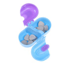 Pill box medicine vitamin tablet holder organizer container case storage 2 gr BX