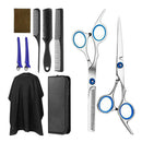 Professional Hair Cutting Thinning Barber Scissors Set, 10pcs Hairdressing